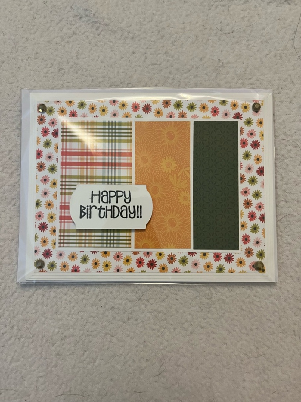 Handmade 'Happy Birthday' Card Set — Yellow & Green Assortment - Picture 4 of 7